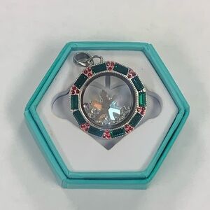 Oragami Owl locket with Swarovski crystals!